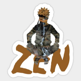 N-Zen Double Exposure Effect Sticker